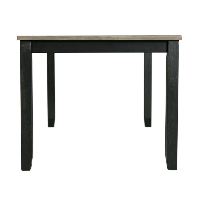 Martin 5 pc Dining Set (Black Base) - Venta Furnishings (San Antonio,TX)