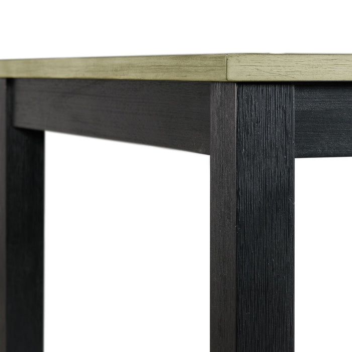 Martin 5 pc Dining Set (Black Base) - Venta Furnishings (San Antonio,TX)
