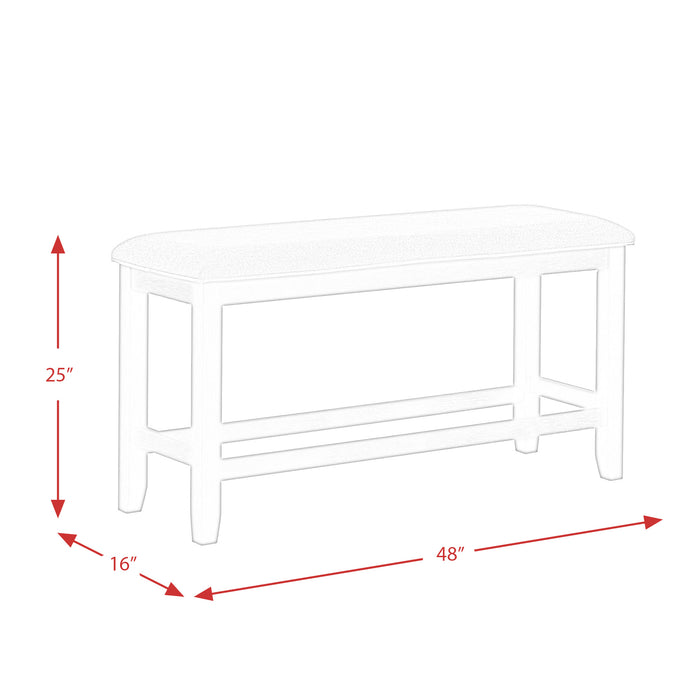Martin 6 PC Counter Set (Black Base) - Venta Furnishings (San Antonio,TX)