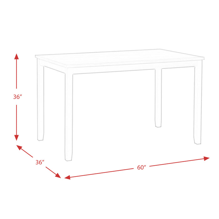 Martin 6 PC Counter Set (Black Base) - Venta Furnishings (San Antonio,TX)