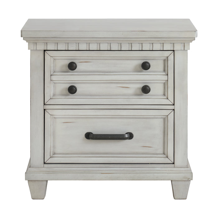 McCoy 2-Drawer Nightstand with USB - Venta Furnishings (San Antonio,TX)
