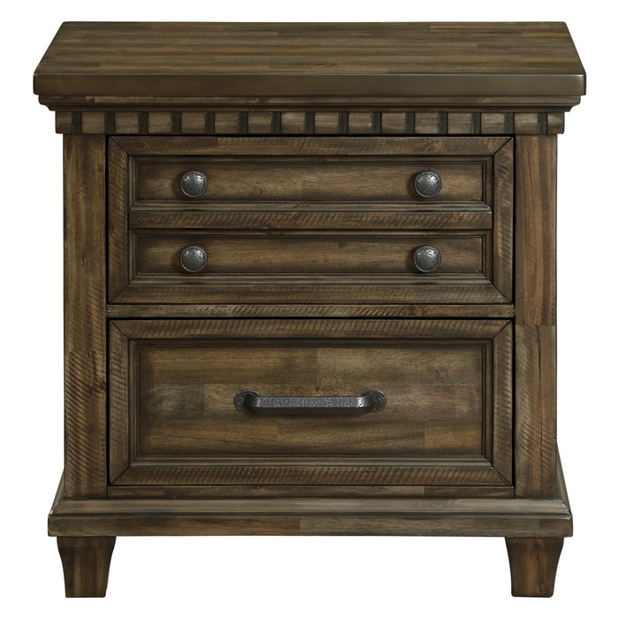 McCoy 2-Drawer Nightstand with USB - Venta Furnishings (San Antonio,TX)
