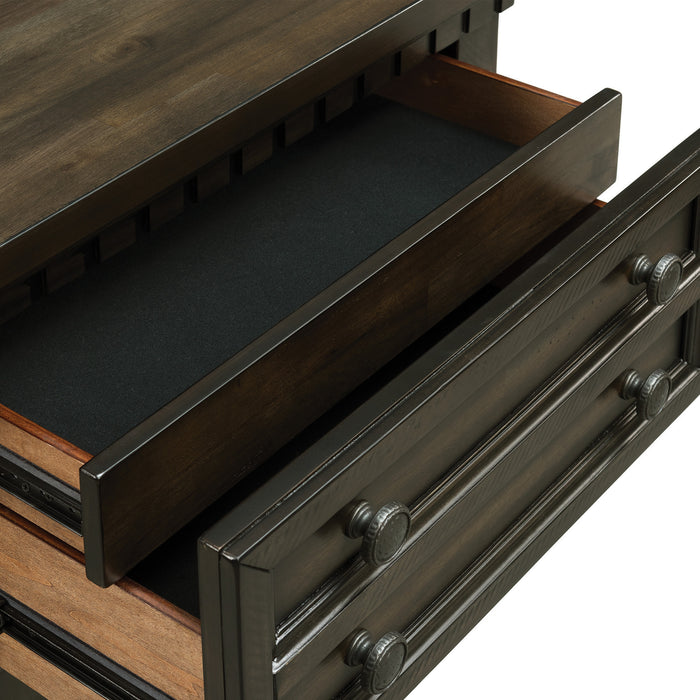 McCoy 2-Drawer Nightstand with USB - Venta Furnishings (San Antonio,TX)