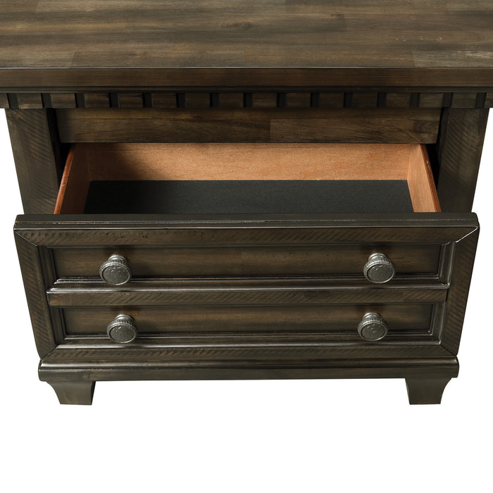 McCoy 2-Drawer Nightstand with USB - Venta Furnishings (San Antonio,TX)