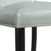 Francesca White Marble Rectangular 5PC Dining Set-Table & Four Grey PU Chairs - Venta Furnishings (San Antonio,TX)