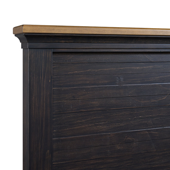 Montrose Storage Bed in Espresso & Brown