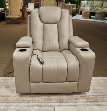 Elevate Edges Glider Recliner - Venta Furnishings (San Antonio,TX)