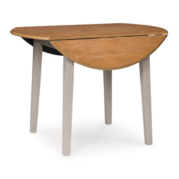 Harperfeld Dining Drop Leaf Table - Venta Furnishings (San Antonio,TX)