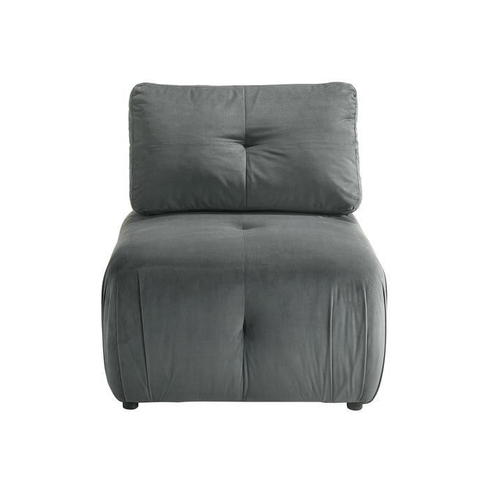 Nahla Modular Chair in Marine Light Grey