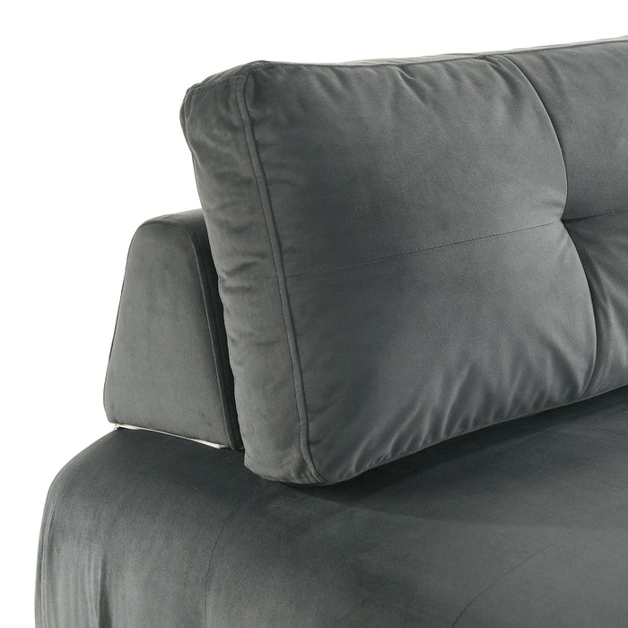 Nahla Modular Chair in Marine Light Grey