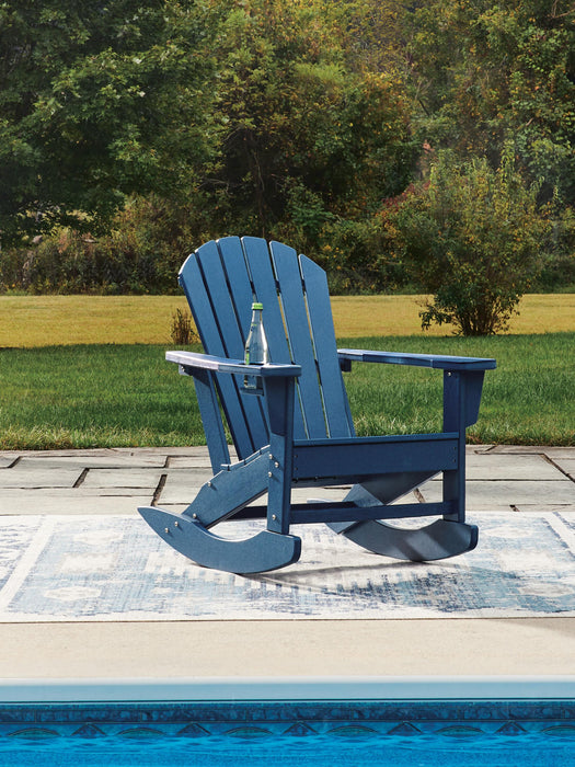 Sundown Shores Outdoor Rocking Chair - Venta Furnishings (San Antonio,TX)