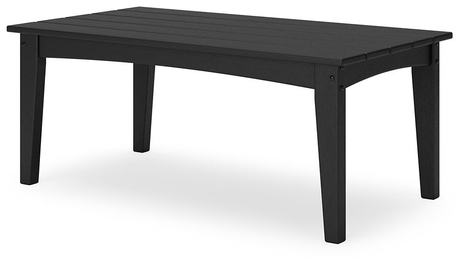 Hyland wave Outdoor Coffee Table - Venta Furnishings (San Antonio,TX)