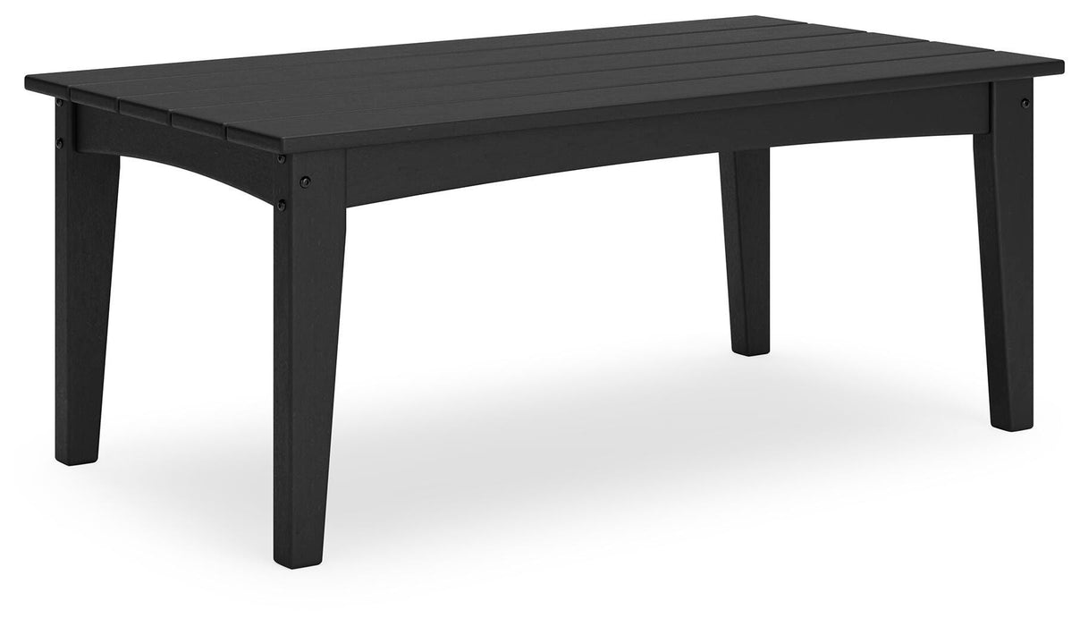Hyland wave Outdoor Coffee Table - Venta Furnishings (San Antonio,TX)