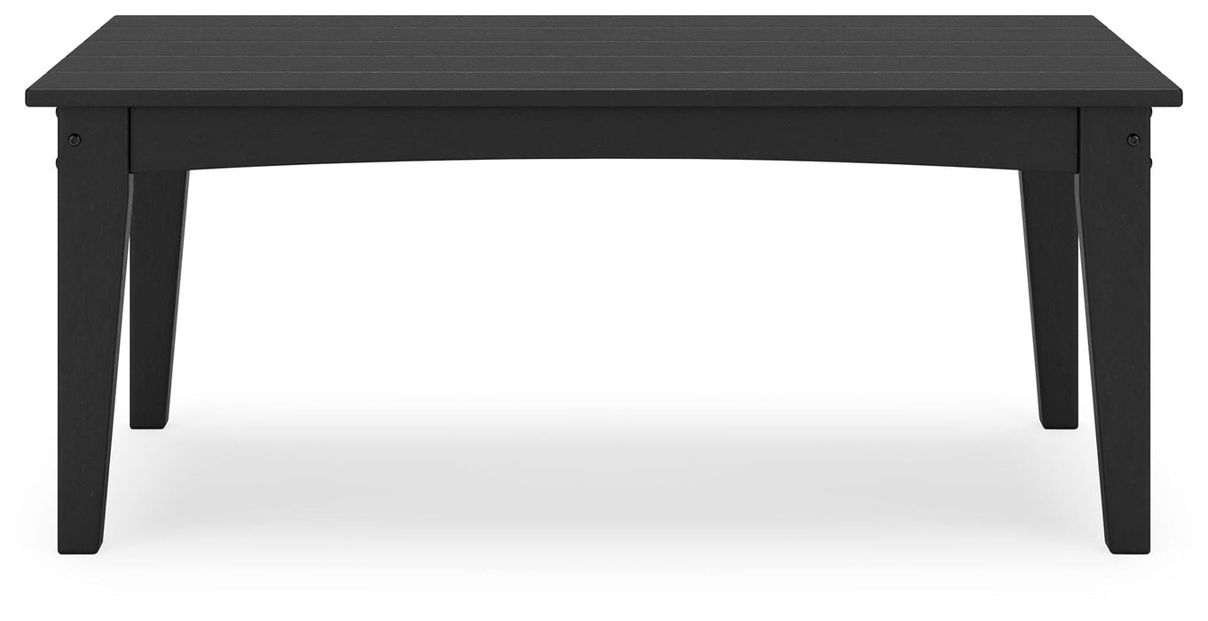Hyland wave Outdoor Coffee Table - Venta Furnishings (San Antonio,TX)