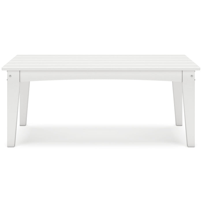 Hyland wave Outdoor Coffee Table - Venta Furnishings (San Antonio,TX)