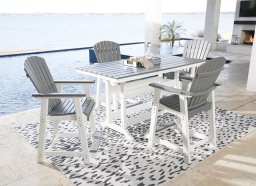 Transville Outdoor Dining Set - Venta Furnishings (San Antonio,TX)