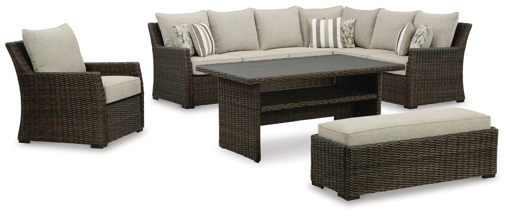 Brook Ranch Outdoor Package - Venta Furnishings (San Antonio,TX)