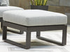 Beachloft Outdoor Ottoman with Cushion - Venta Furnishings (San Antonio,TX)
