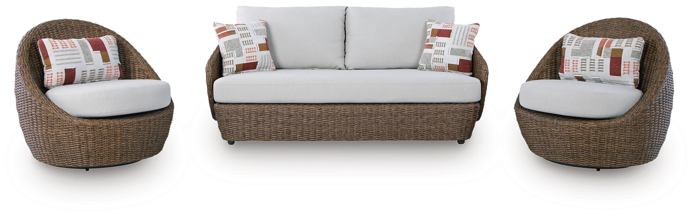 Double Point Outdoor Seating Set - Venta Furnishings (San Antonio,TX)