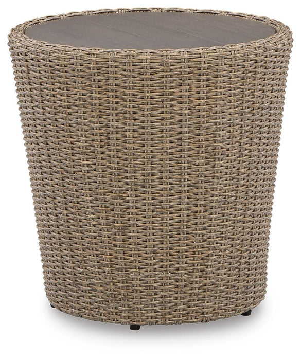 Danson Outdoor End Table - Venta Furnishings (San Antonio,TX)