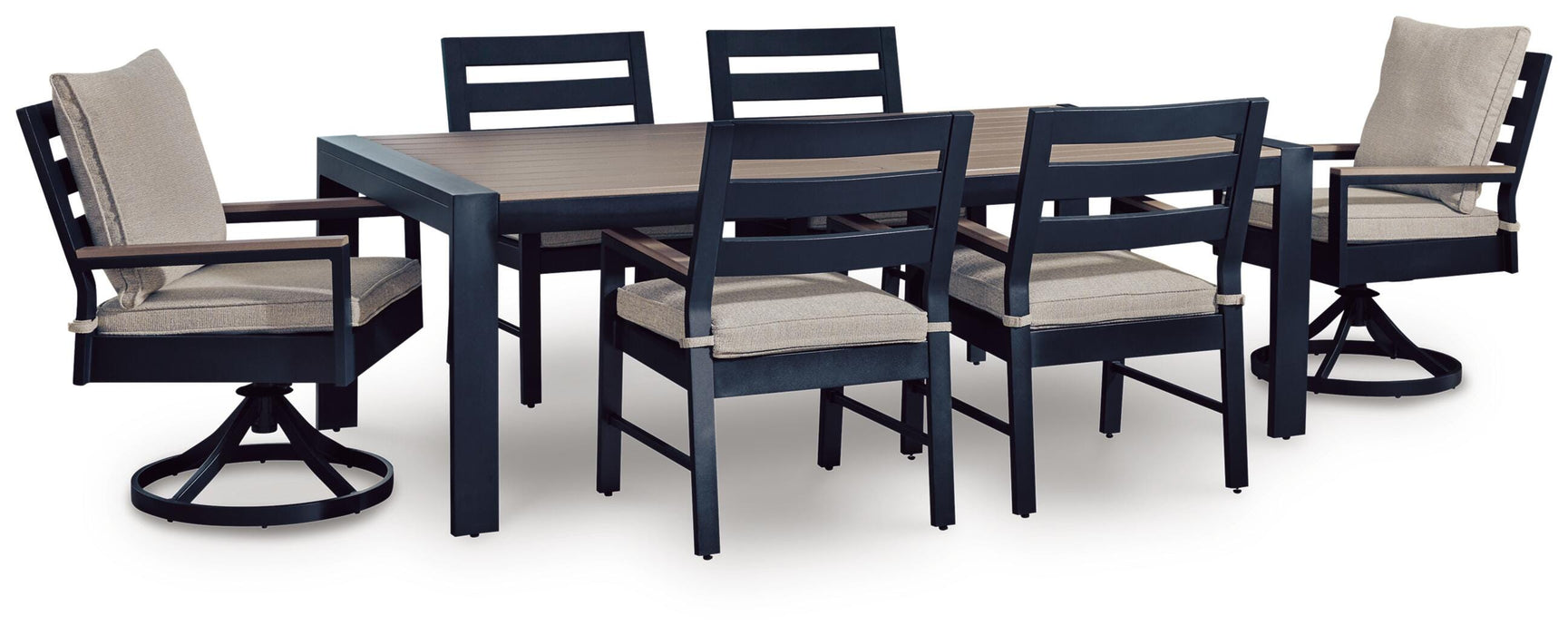 East Beach Outdoor Dining Set - Venta Furnishings (San Antonio,TX)