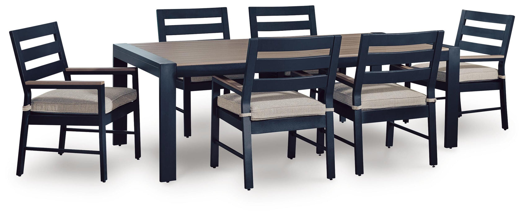 East Beach Outdoor Dining Set - Venta Furnishings (San Antonio,TX)