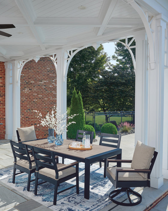 East Beach Outdoor Dining Set - Venta Furnishings (San Antonio,TX)
