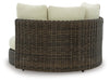 Kimora Outdoor Swivel Lounge Chair with Cushion - Venta Furnishings (San Antonio,TX)