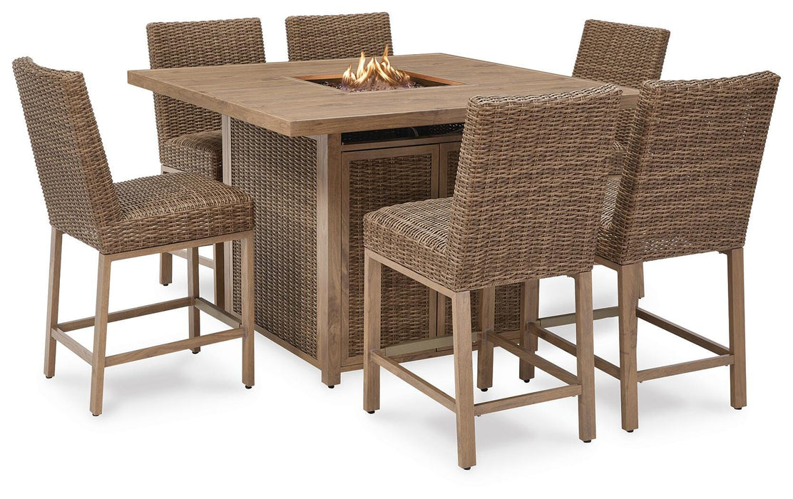 Walton Bridge Outdoor Dining Set - Venta Furnishings (San Antonio,TX)