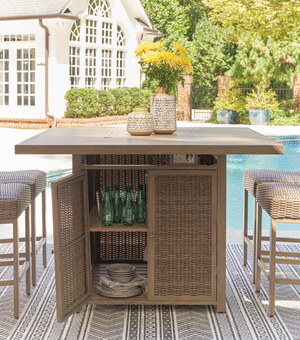 Walton Bridge Outdoor Dining Set - Venta Furnishings (San Antonio,TX)