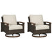 Paradise Trail Outdoor Sofa, Lounge Chairs and Fire Pit Table - Venta Furnishings (San Antonio,TX)