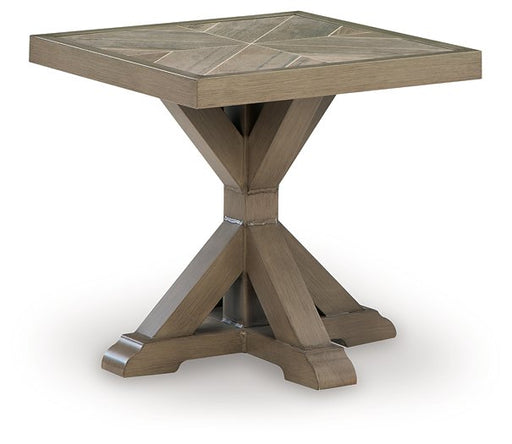 Laguna Heights Outdoor End Table - Venta Furnishings (San Antonio,TX)