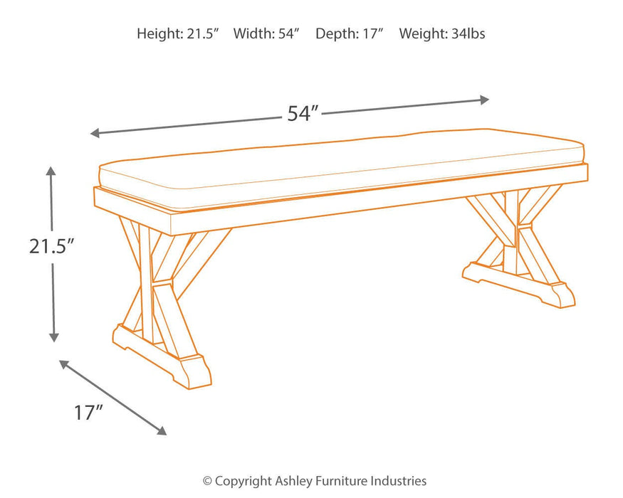 Beachcroft Outdoor Dining Set - Venta Furnishings (San Antonio,TX)
