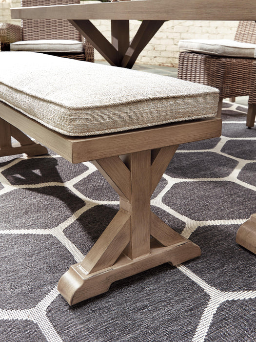 Beachcroft Outdoor Dining Set - Venta Furnishings (San Antonio,TX)