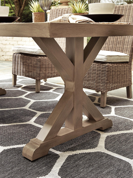 Beachcroft Outdoor Dining Set - Venta Furnishings (San Antonio,TX)