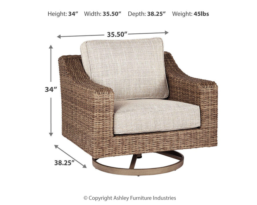 Beachcroft Outdoor Seating Set - Venta Furnishings (San Antonio,TX)