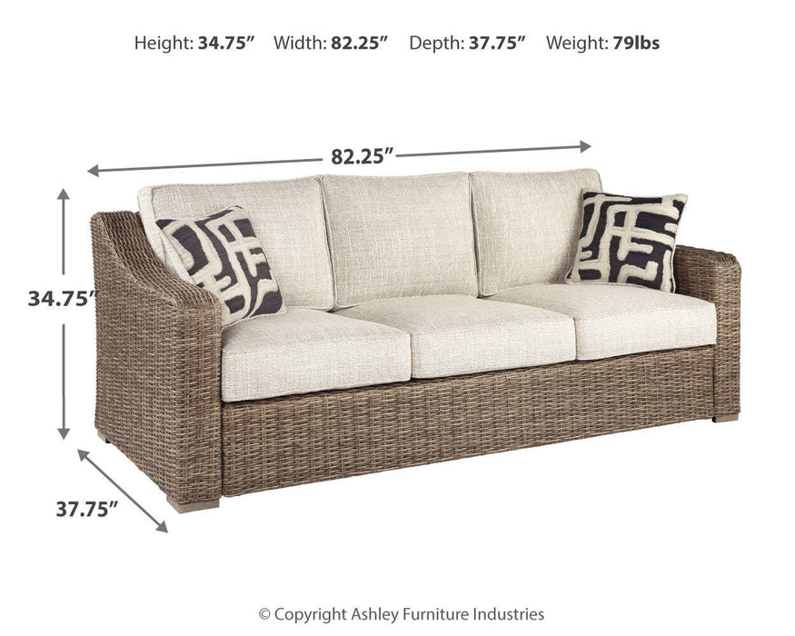 Beachcroft Outdoor Seating Set - Venta Furnishings (San Antonio,TX)