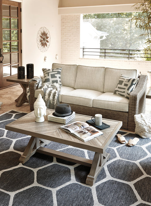 Beachcroft Outdoor Conversation Set - Venta Furnishings (San Antonio,TX)