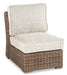 Beachcroft Armless Chair with Cushion - Venta Furnishings (San Antonio,TX)