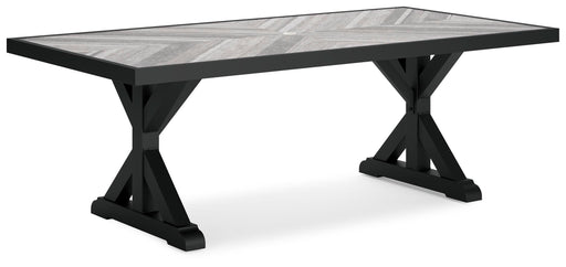 Beachcroft Outdoor Dining Table - Venta Furnishings (San Antonio,TX)