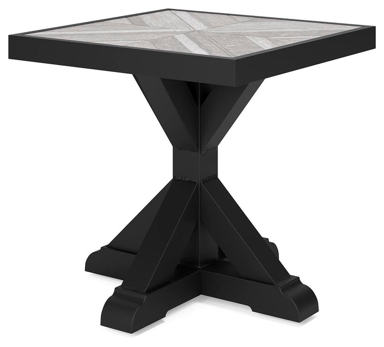 Beachcroft Outdoor End Table - Venta Furnishings (San Antonio,TX)