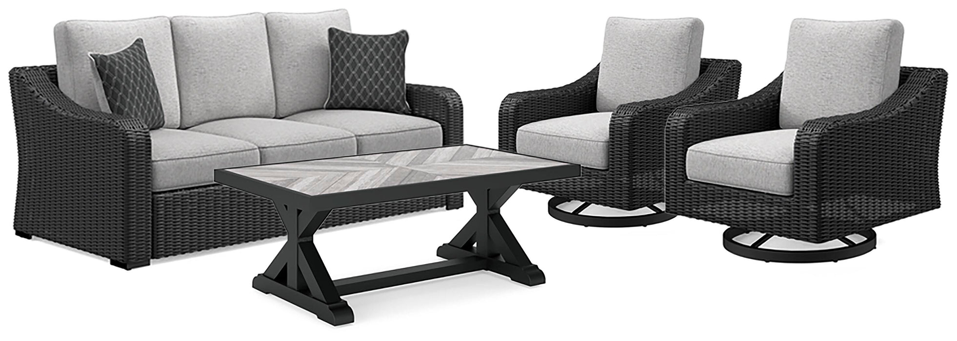 Beachcroft Outdoor Set - Venta Furnishings (San Antonio,TX)