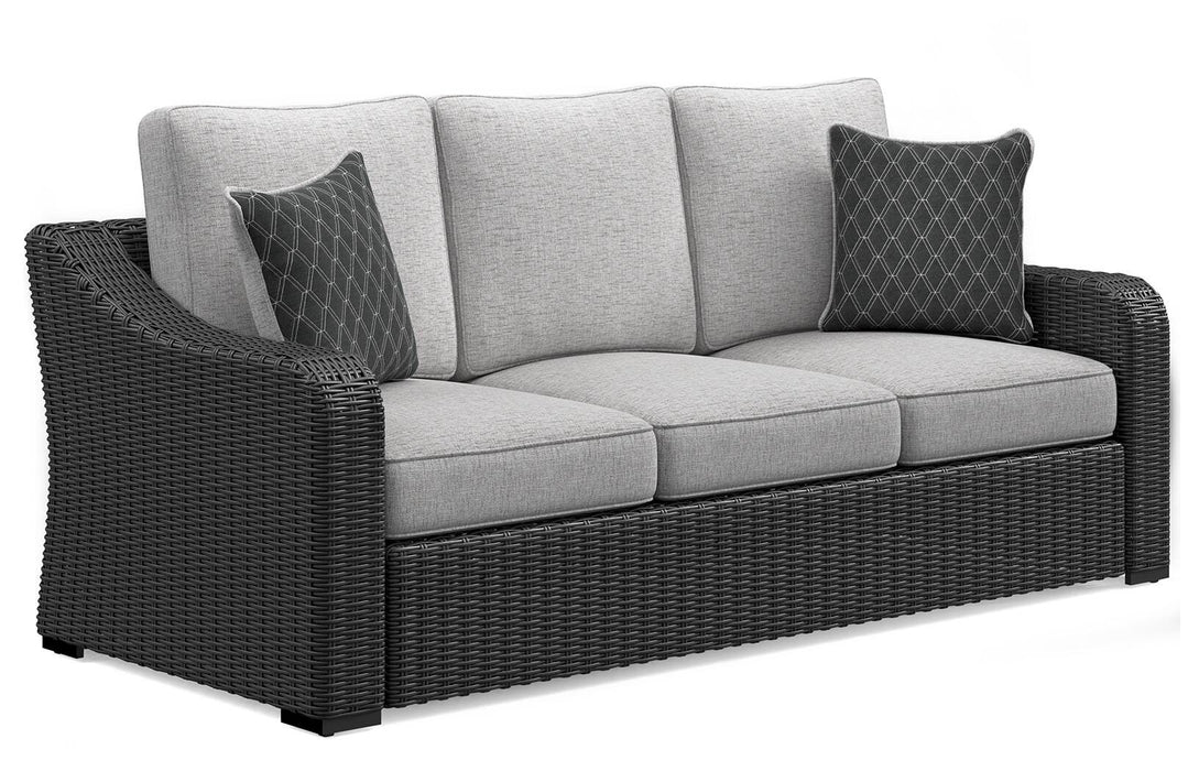 Beachcroft Outdoor Sofa with Cushion - Venta Furnishings (San Antonio,TX)