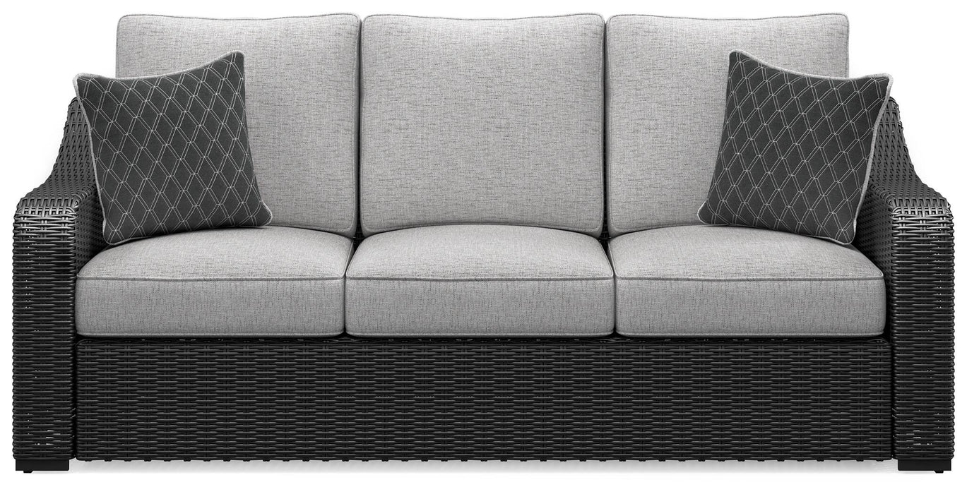 Beachcroft Outdoor Sofa with Cushion - Venta Furnishings (San Antonio,TX)