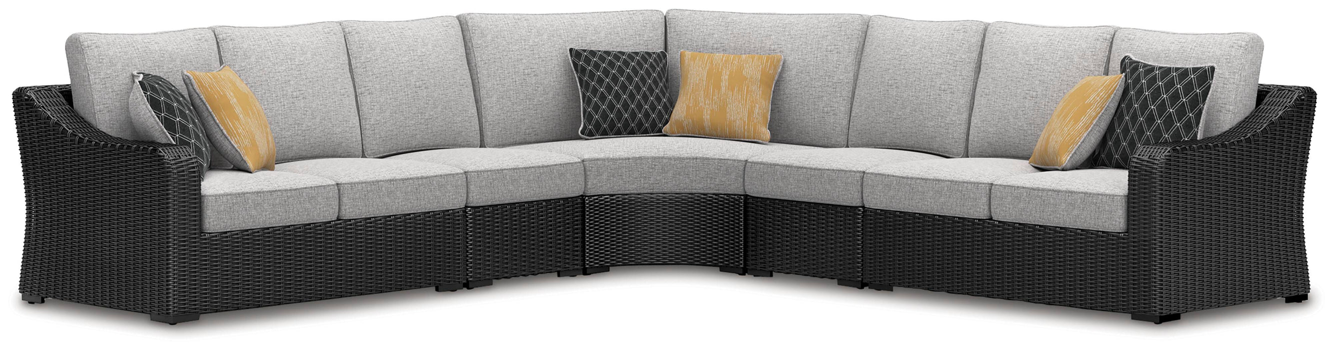 Beachcroft Outdoor Sectional - Venta Furnishings (San Antonio,TX)
