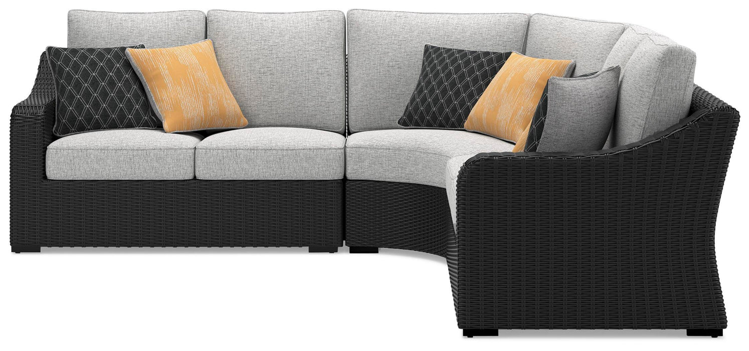 Beachcroft Outdoor Sectional - Venta Furnishings (San Antonio,TX)