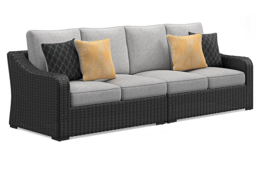Beachcroft 2-Piece Outdoor Loveseat with Cushion - Venta Furnishings (San Antonio,TX)