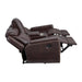 Panther Motion Loveseat with Console in Neono Brown - Venta Furnishings (San Antonio,TX)