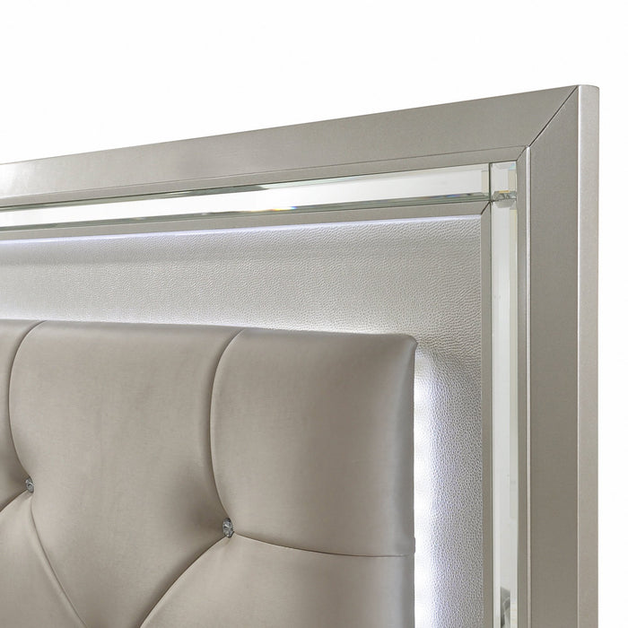 PLATINUM YOUTH PLATFORM W/ TRUNDLE BEDROOM SET