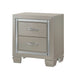 Platinum Youth Nightstand - Venta Furnishings (San Antonio,TX)